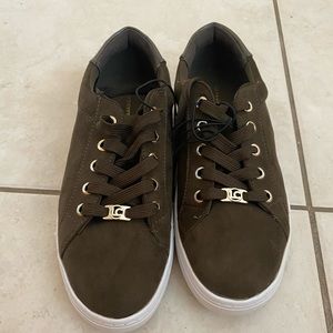 NWOT. Liz Claiborne Suede Sneakers.  2 pairs. 8.5 & 7.5. Selling separately?